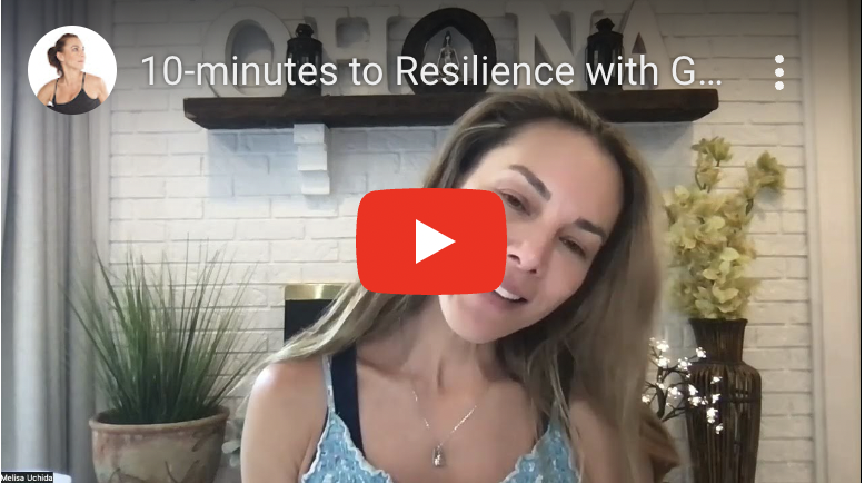 A screenshot of the video on 10-minutes to resilience